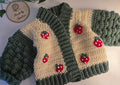 Strawberry poet cardigan